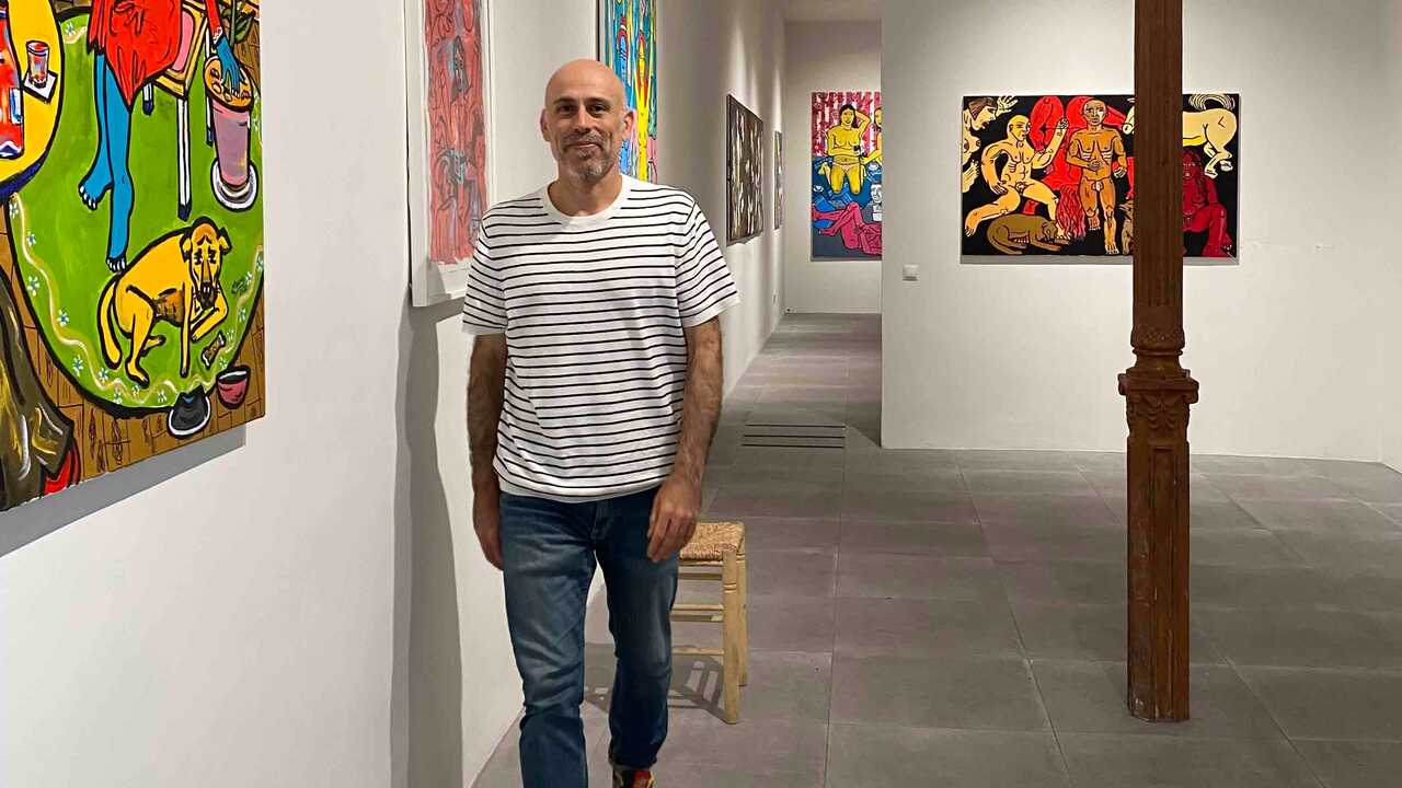 The Zaragoza Artist Exhibiting His Work in Madrid: “What You Want Is to Cross Borders”