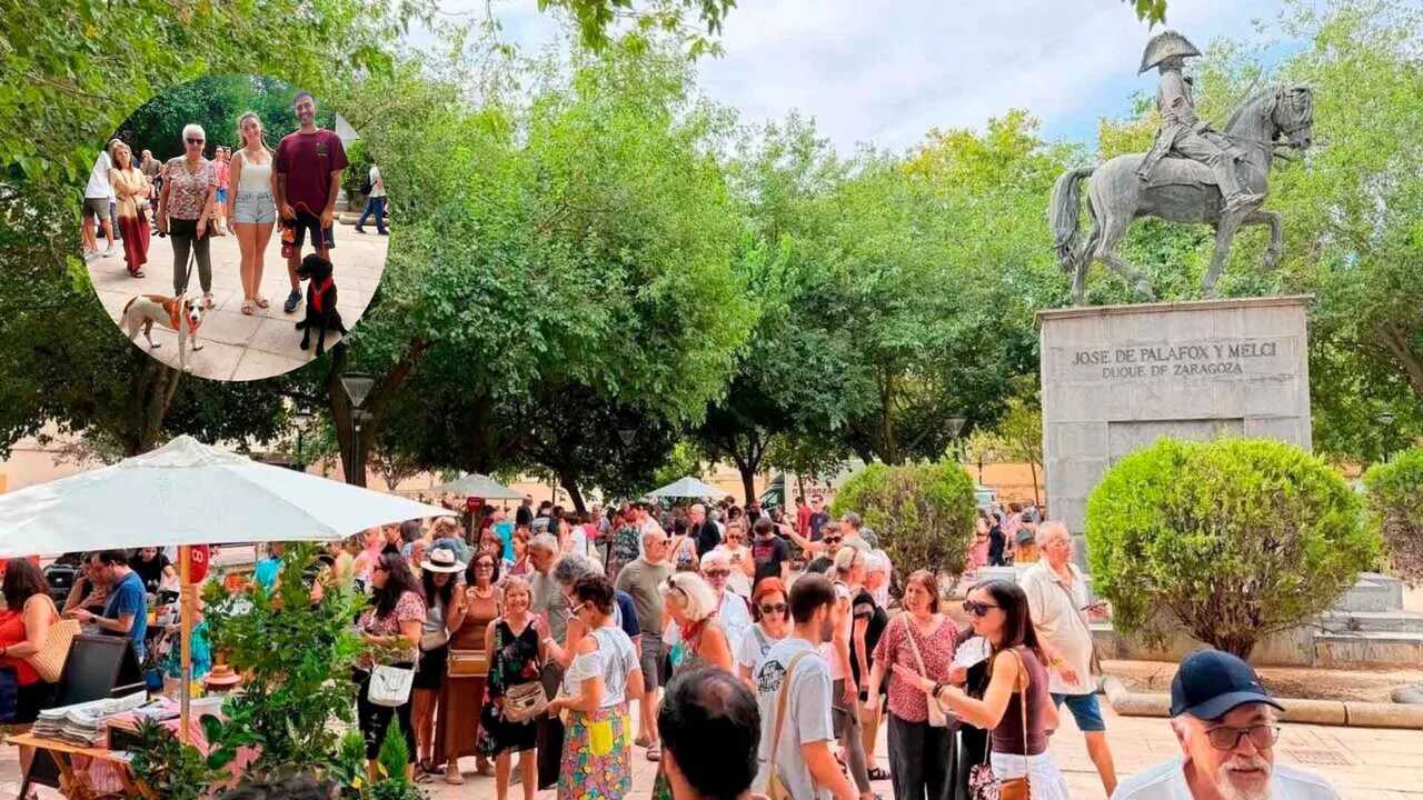 The flower and pet market returns to Zaragoza with workshops and demonstrations