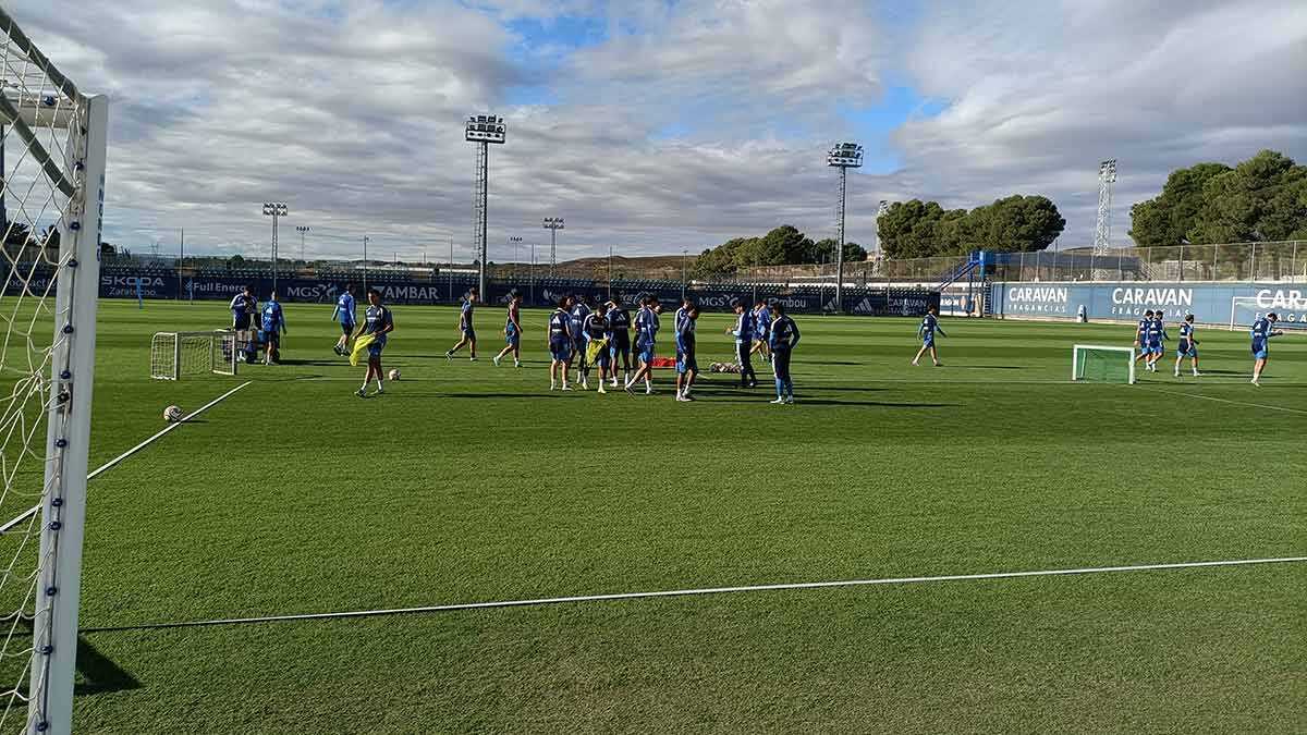 This is Real Zaragoza's squad for the match against Europa