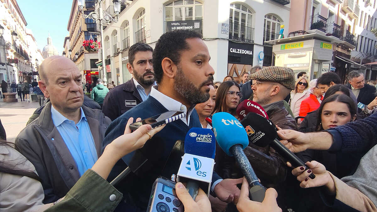 Garriga in Zaragoza blames Sánchez for Barcelona looting: "He is directly responsible"
