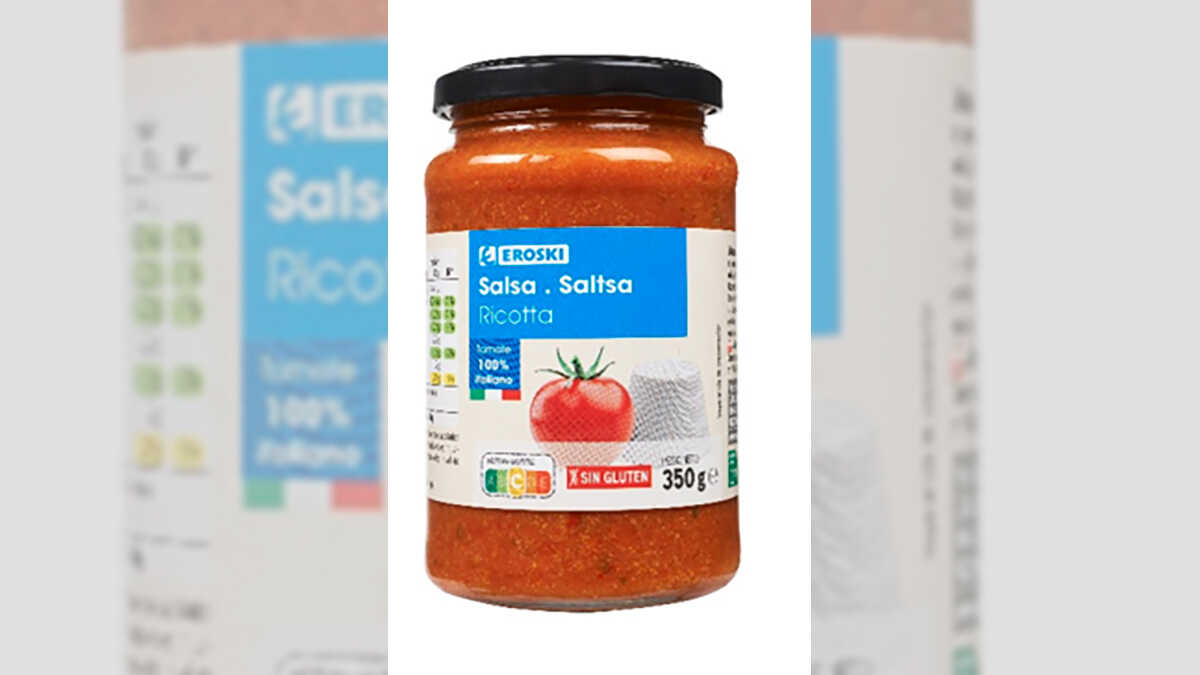 Warning if you have this ricotta sauce jar at home: withdrawal requested over possible glass fragments