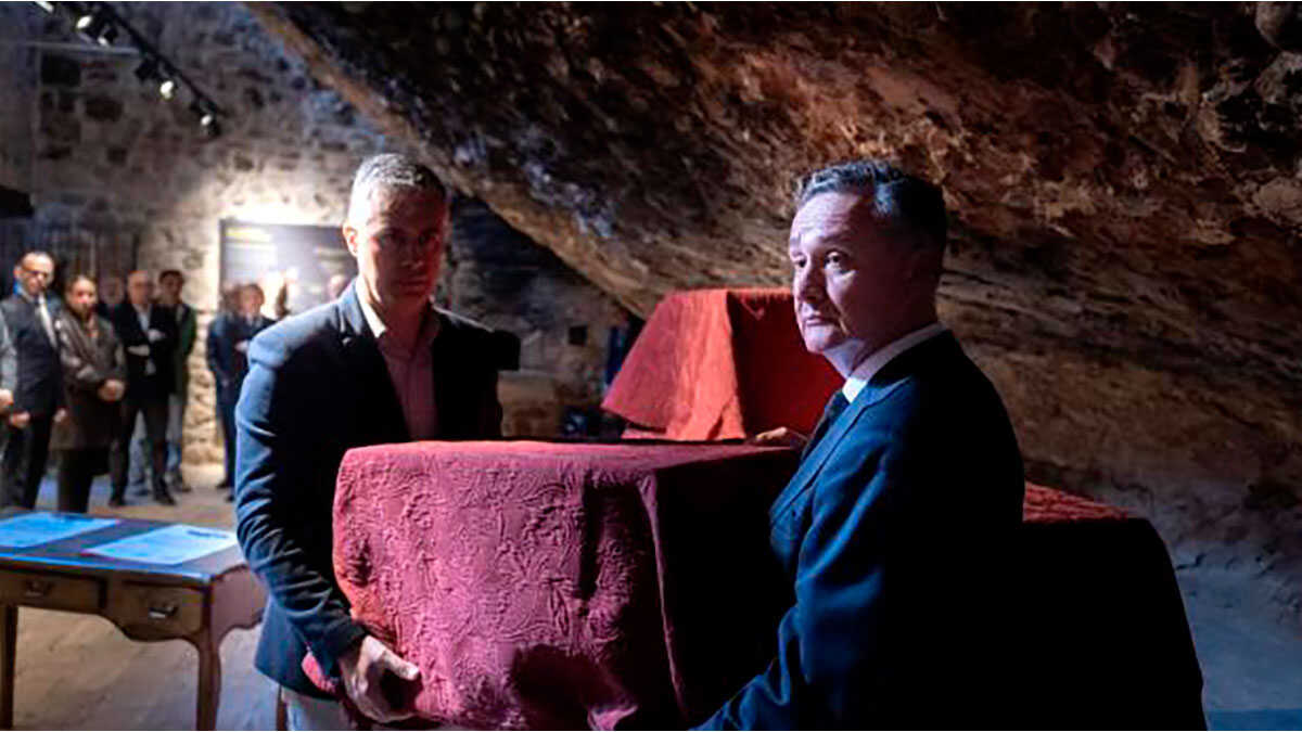 Remains of Aragon’s First Kings Return to San Juan de la Peña After Fire