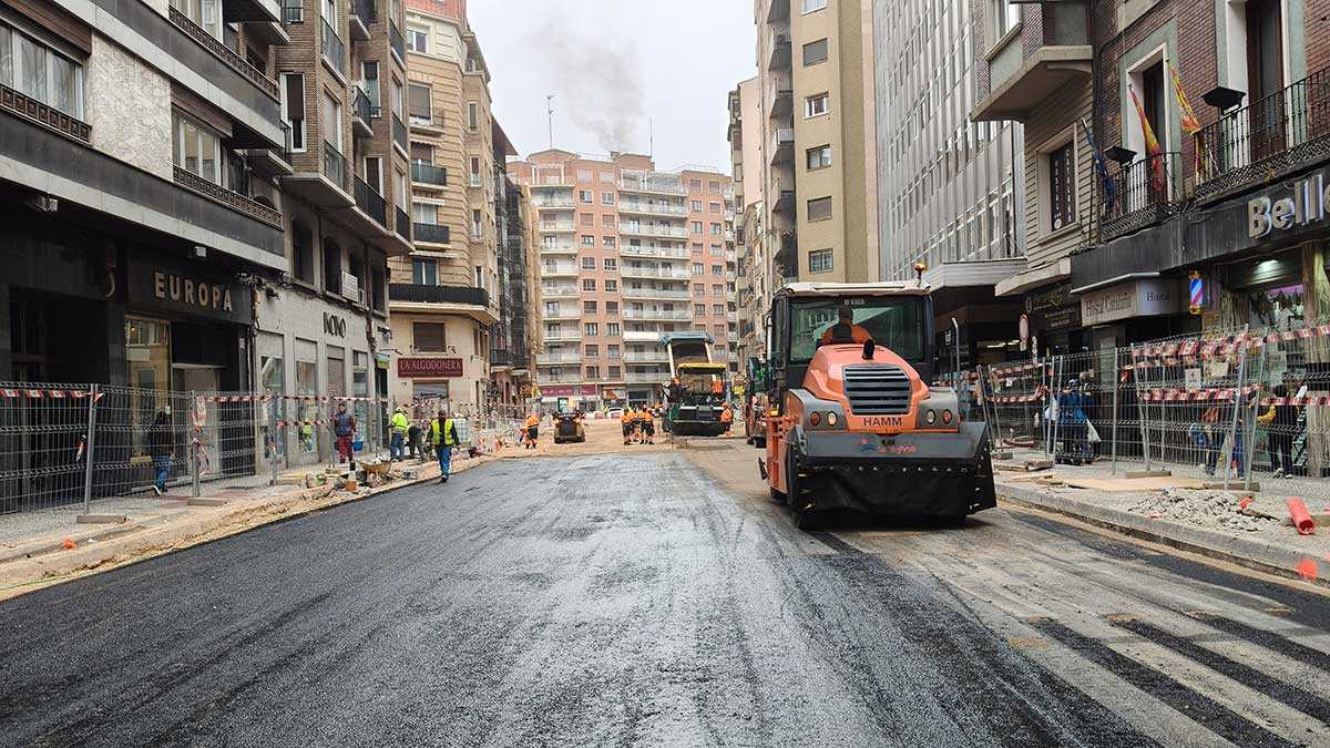 Countdown to the End of Coso Roadworks: Road Paving Is Underway