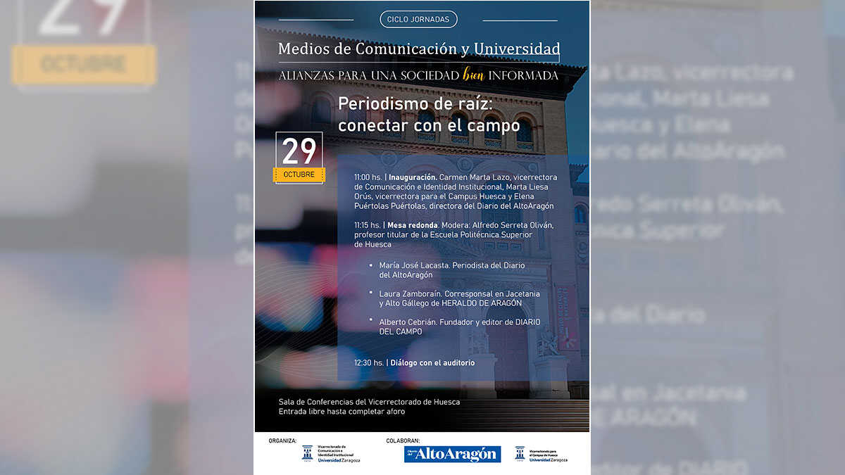 “Rooted Journalism”: Huesca Campus Debates How to Cover Rural Life