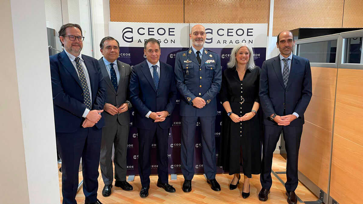 More than 100 Aragonese companies meet with the Air and Space Force to advance the BACSI project
