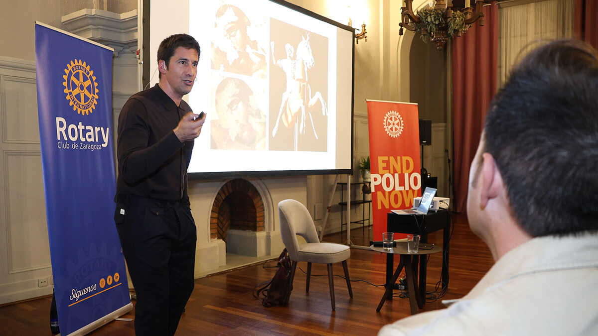 A Façade Set to Become a Zaragoza Icon: Sergio Sebastián Reveals the Vision Behind the New Goya Museum at Rotary Talk