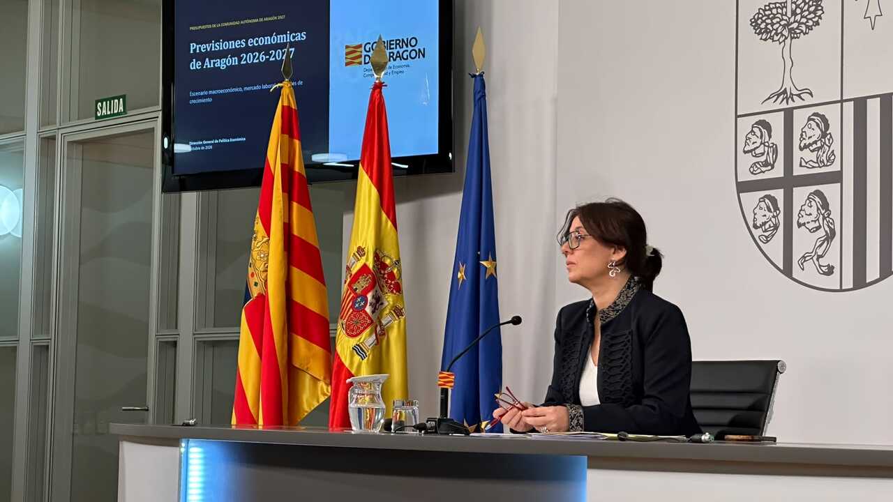 Aragon forecasts 2% economic growth and a 7.4% unemployment rate in 2027