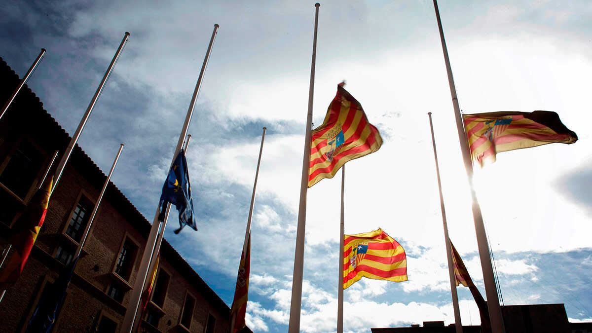 Aragon joins three days of mourning for tragic rail accident in Toledo