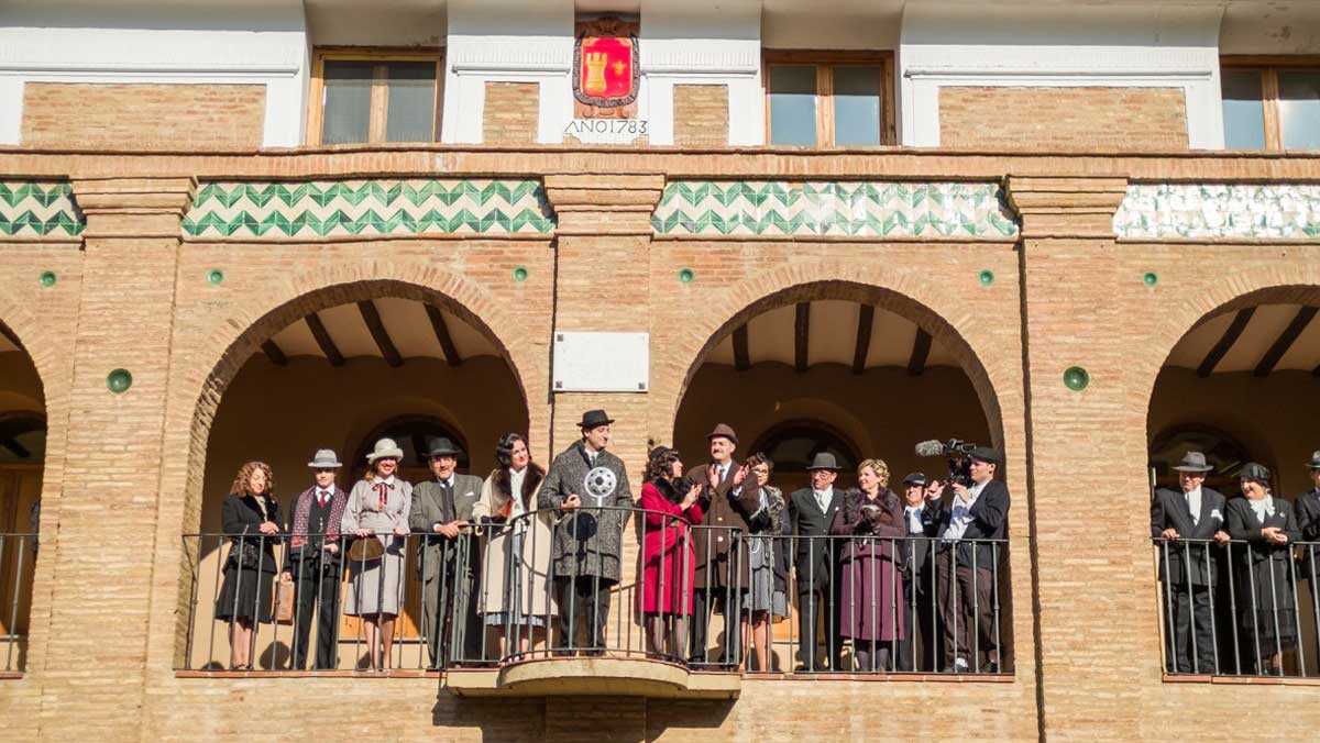 10 Years Ago in Aragon: More Than 2,000 People Reenacted the Filming of 'Nobleza Baturra' in La Almunia