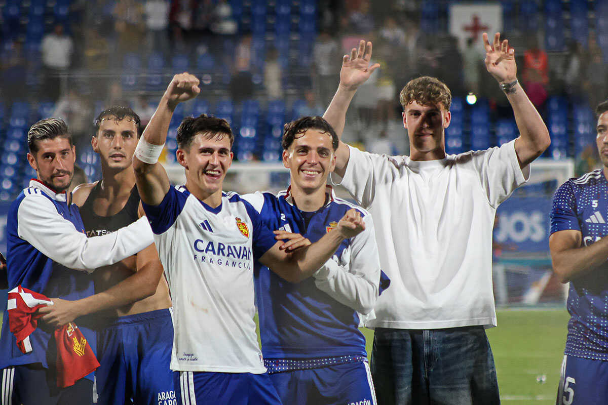 Lucas Terrer, the sole survivor of Real Zaragoza's last game against Villarreal B